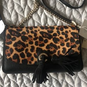 Kate Spade - leopard print suede